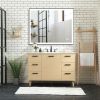 Rectangular Single Aluminum Framed Anti-Fog LED Light Wall Bathroom Vanity Mirror