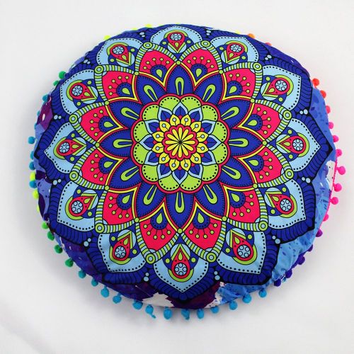 Flower Round Seat Cover Furniture Cushion Case Flower Round Seat Cover Furniture Cushion Case