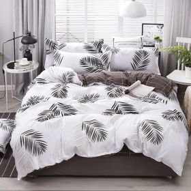 Bedding Four-piece Set Bed Sheet Quilt Cover (Option: Night Maple-150x200 4 Set)