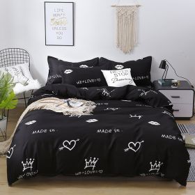 Bedding Four-piece Set Bed Sheet Quilt Cover (Option: Glory-200x230 4 Set)